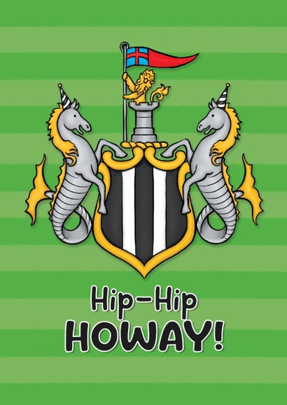 Newcastle United Football Card created by Sam Birch