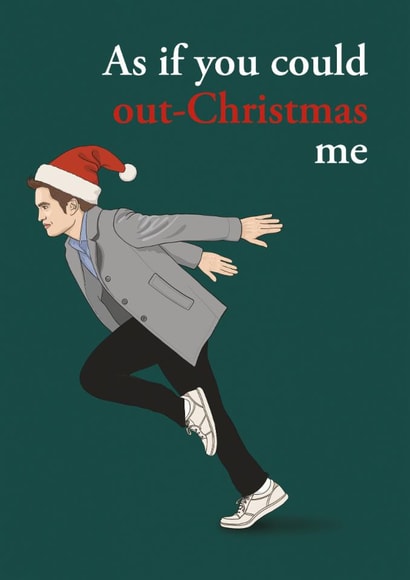 Funny Christmas Card – Twilight – Edward Cullen created by Bonne Nouvelle