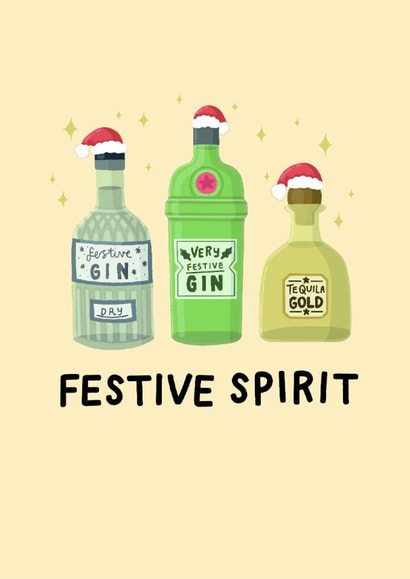 Festive Spirit Christmas Card created by StudioLazy