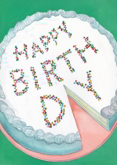 Classic Birthday Card – Sprinkles Cake created by Ohh Deer