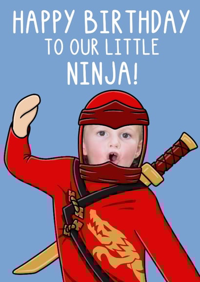 Cute Birthday Card - Little Ninja created by OhJaye