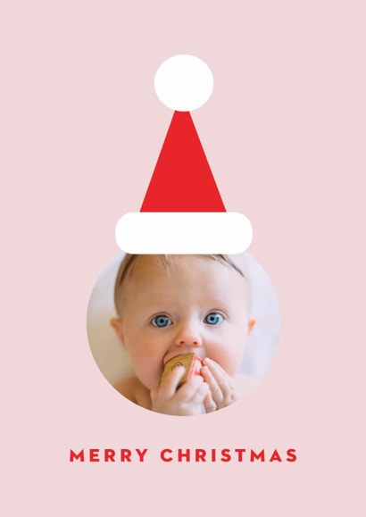 Cute Photo Card - Santa Hat created by lori wemple