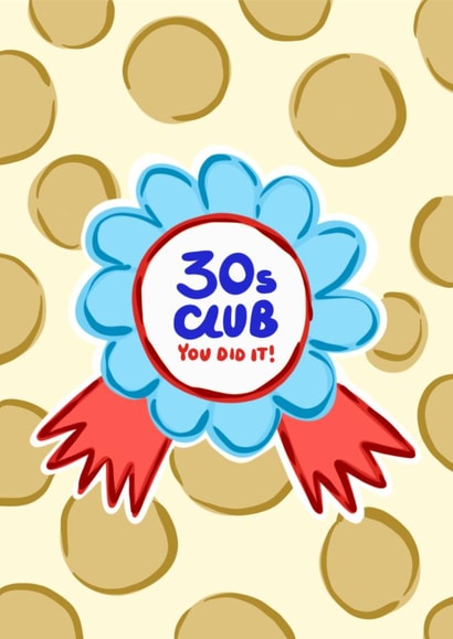 Fun Birthday Card i 30th - You Did It created by Hello Melody