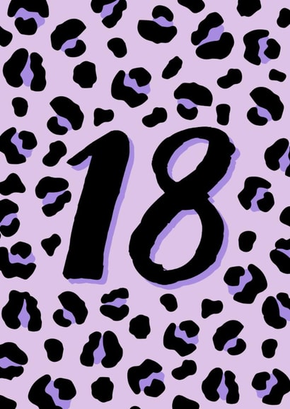 18 and Unleashed - Wild Child Turns 18 created by Black Cat Design