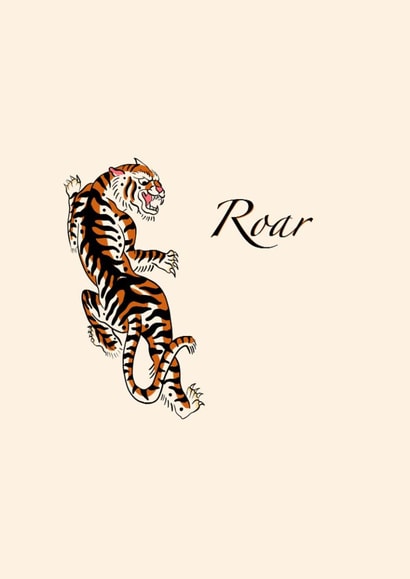 Wild card for your wild partner created by Artzen Island