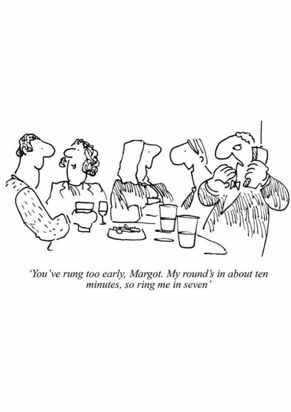 Funny Birthday Card - Pub Rounds created by Punch Limited