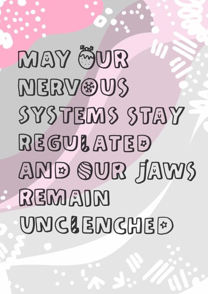 Mindfully creative Christmas card created by Rebekah Di Palma