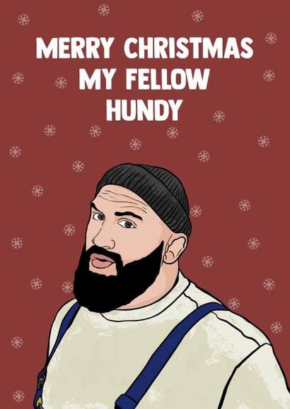 Fun Christmas Card - Joe Marler - Celebrity Traitors created by Doublea