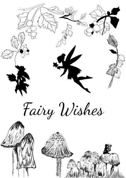 Fairy Wishes - Whimsical Woodland Magic Card created by Julie Williamson Designs
