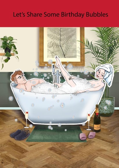 Let's share some birthday bubbles created by Bizzie Lizzie