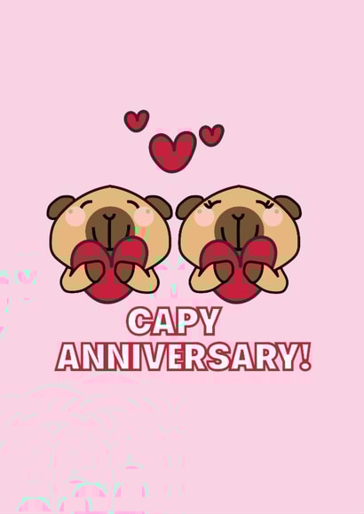 Cute Anniversary Card created by Luella York