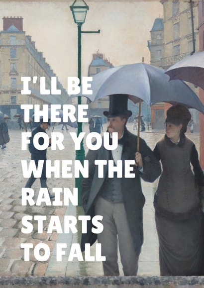 I’ll Be There for You – Thinking of You Card for Tough Times created by Danielle Ellen