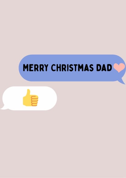 Funny Christmas Card For Dad created by Tori Sturgess