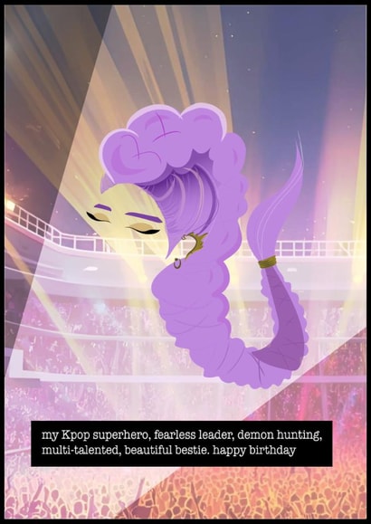 Fangirling over a superstar loved one on their birthday created by Mae Lemons