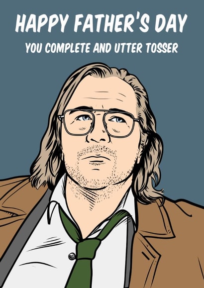 Funny birthday Father's Day with Jackson Lamb (Gary Oldman) from Slow Horses. created by Graham Sanders