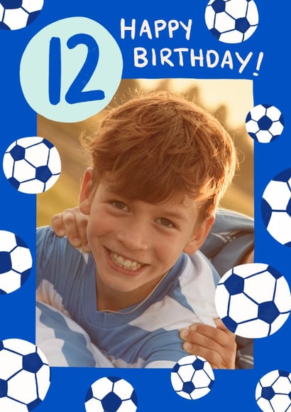 Classic Birthday Card - 12th - Football created by Carla Ellis