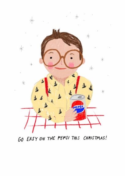 Home Alone Fuller Christmas Card created by Corrin Strain