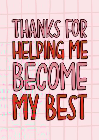 Cute Appreciation Card - Thank You Card - Mothers Day Thanks Card created by TeePee Creations