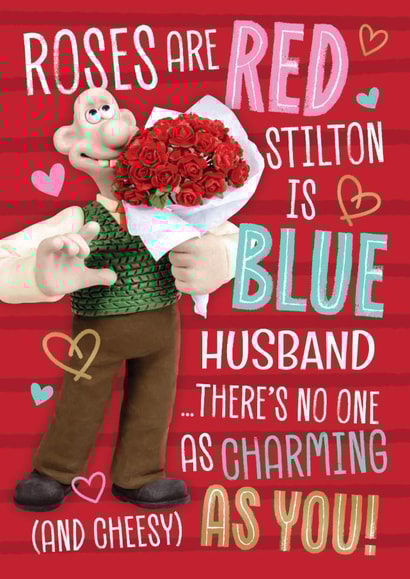 Funny Valentine’s Card – Wallace & Gromit – For Husband created by Danilo