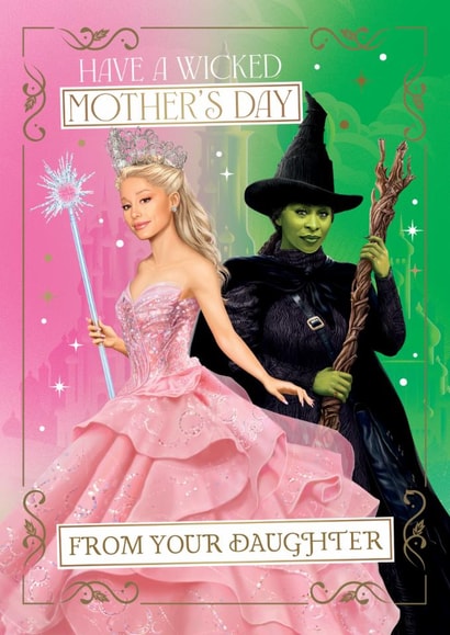 Fun Mother’s Day Card – Wicked - From Daughter created by Danilo