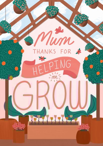 Pretty Mother’s Day card for a garden loving mum created by Nicole Pritchard