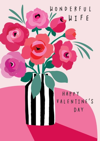 Happy Valentine's Day, Wonderful Wife created by Rosanna Rossi