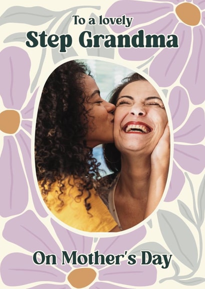 Classic Mother's Day Card - Lovely Step Grandma created by Choo Choo 