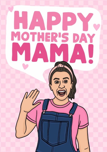 Cute Mother's Day Card - Mama - Ms Rachel created by Studio Doodles