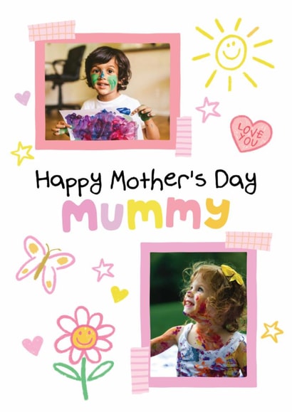 Cute Mother’s Day Card - Doodles created by Helen Thompson