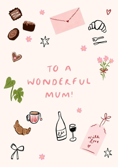 Pretty Mothers Day/ Birthday Card created by Lauren Barclay