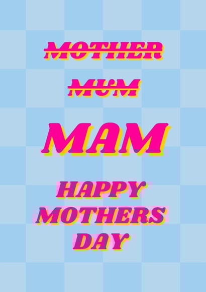 Send your Mam a cute Mother's Day Card created by Joanna