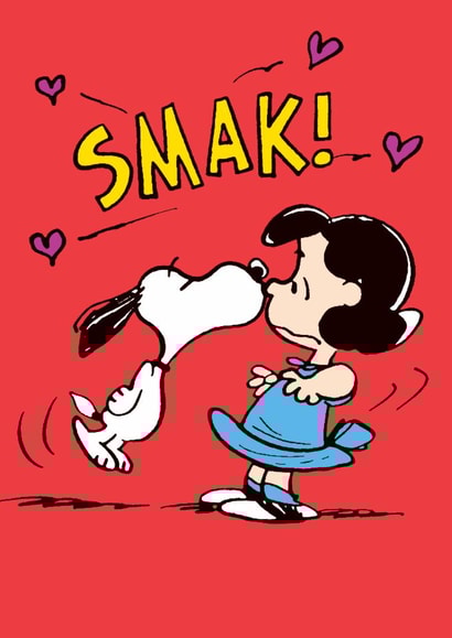 Valentine's Day Card | Snoopy | Smak! created by Hype Cards