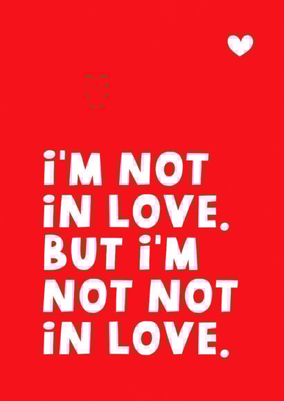 Funny Valentine's Day Card - Situationship - Complicated Relationship created by Mrs Best Paper Co.