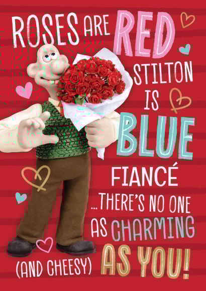 Funny Valentine’s Card – Wallace & Gromit – For Fiance created by Danilo