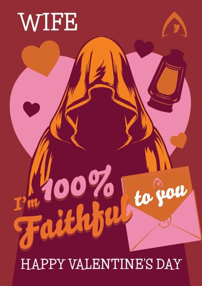 Funny Valentine’s Card – The Traitors – For Wife created by Danilo