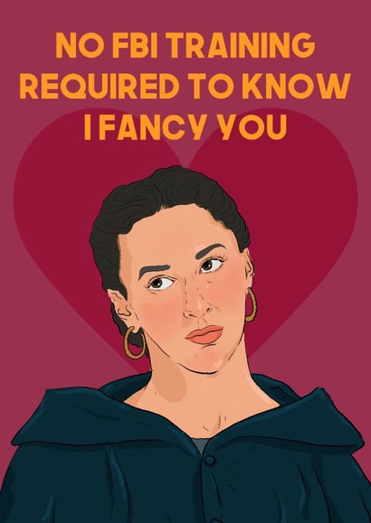 Funny Valentine's Day Card - The Traitors - Rachel - FBI Training created by The Queer Store