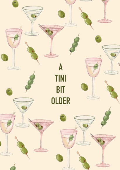 Happy Birthday Martini created by Olivia Slater