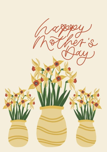 Happy Mother's Day Card for Mum, Nan or Grandma created by Lucie Pritchard Design 