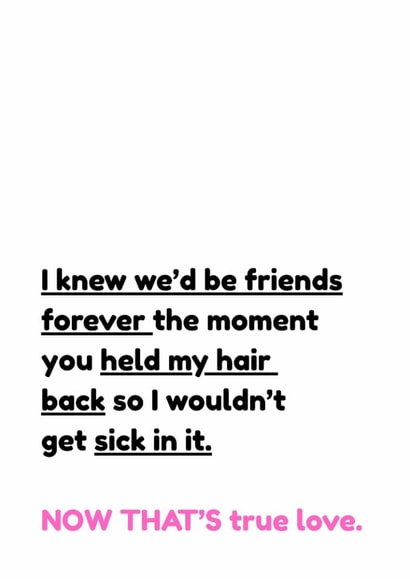 Funny Palentine's Galentine's Valentine's card for best friends created by Danielle Ellen