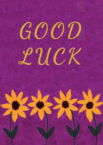 A Cheerful Good Luck Card! created by JodieArt