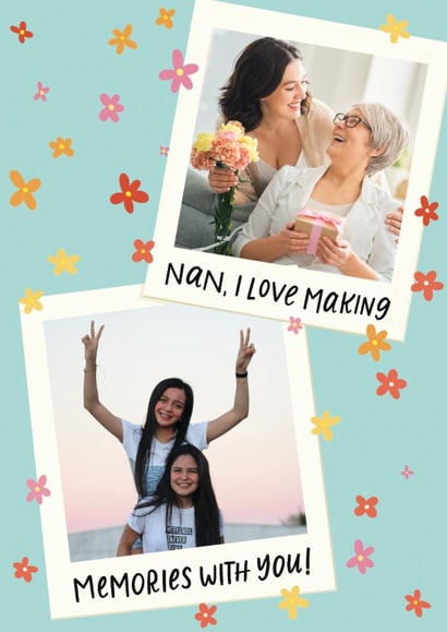 Pretty Mother's Day Card - For Nan - Making Memories created by Grey Street Paper