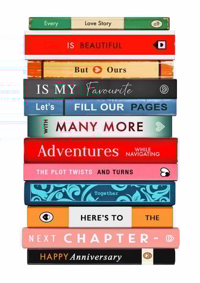 Classic Anniversary Book - Books - Next Chapter created by Of Life & Lemons Ltd.