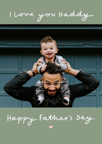 Cute Father’s Day - Daddy - I Love You created by Fliss Muir