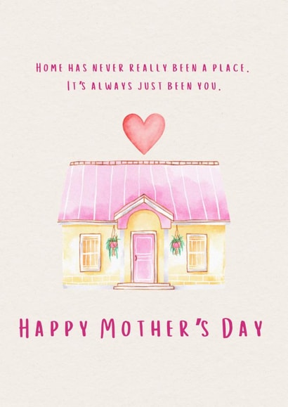Mother's Day: Home Has Never Really Been a Place. created by Alisha Maltby