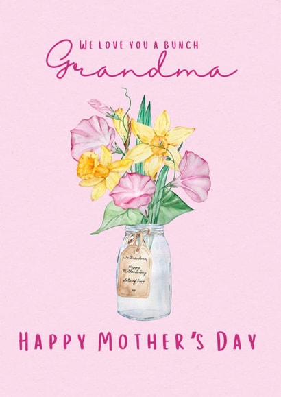 Mother's Day: We Love You a Bunch, Grandma created by Alisha Maltby