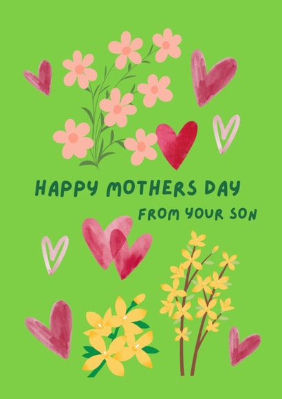 cute mothers day card created by Chrissy's Cards