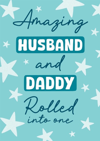 Husband Father's Day Card - New Dad created by Stuck Shop Gifts