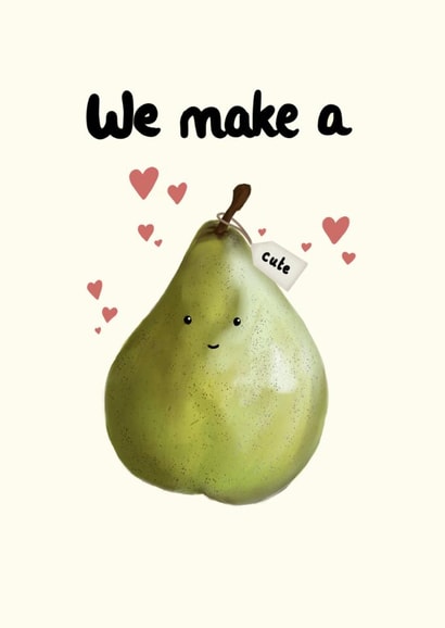 We make a cute pear created by Luna Magicis
