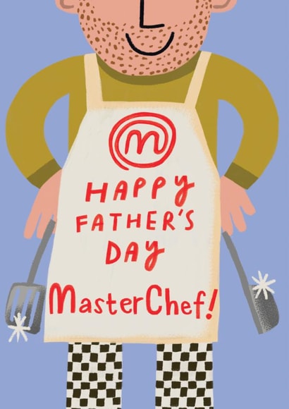 Classic Father's Day Card - Master Chef created by @AimeeStevens.Design