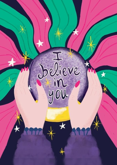 A magical good luck card. created by Memelou